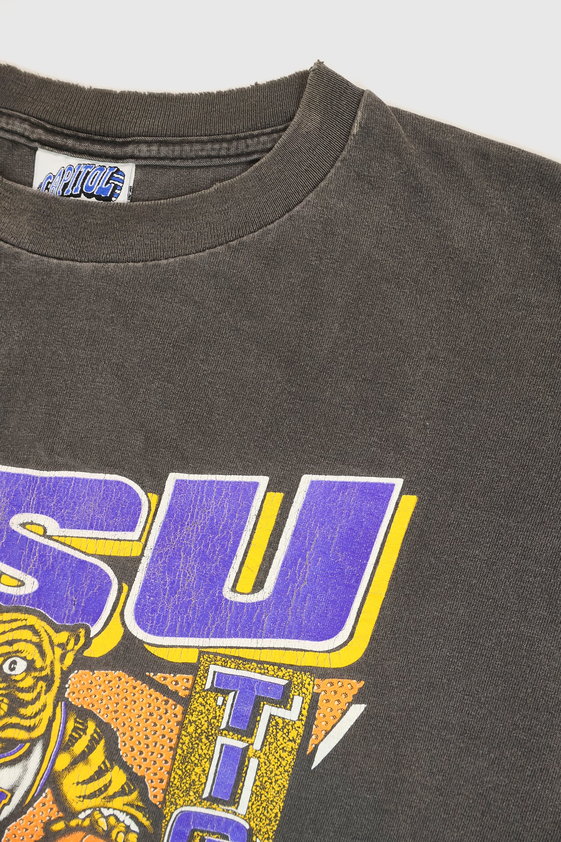 Vintage LSU Basketball Tee Image 3