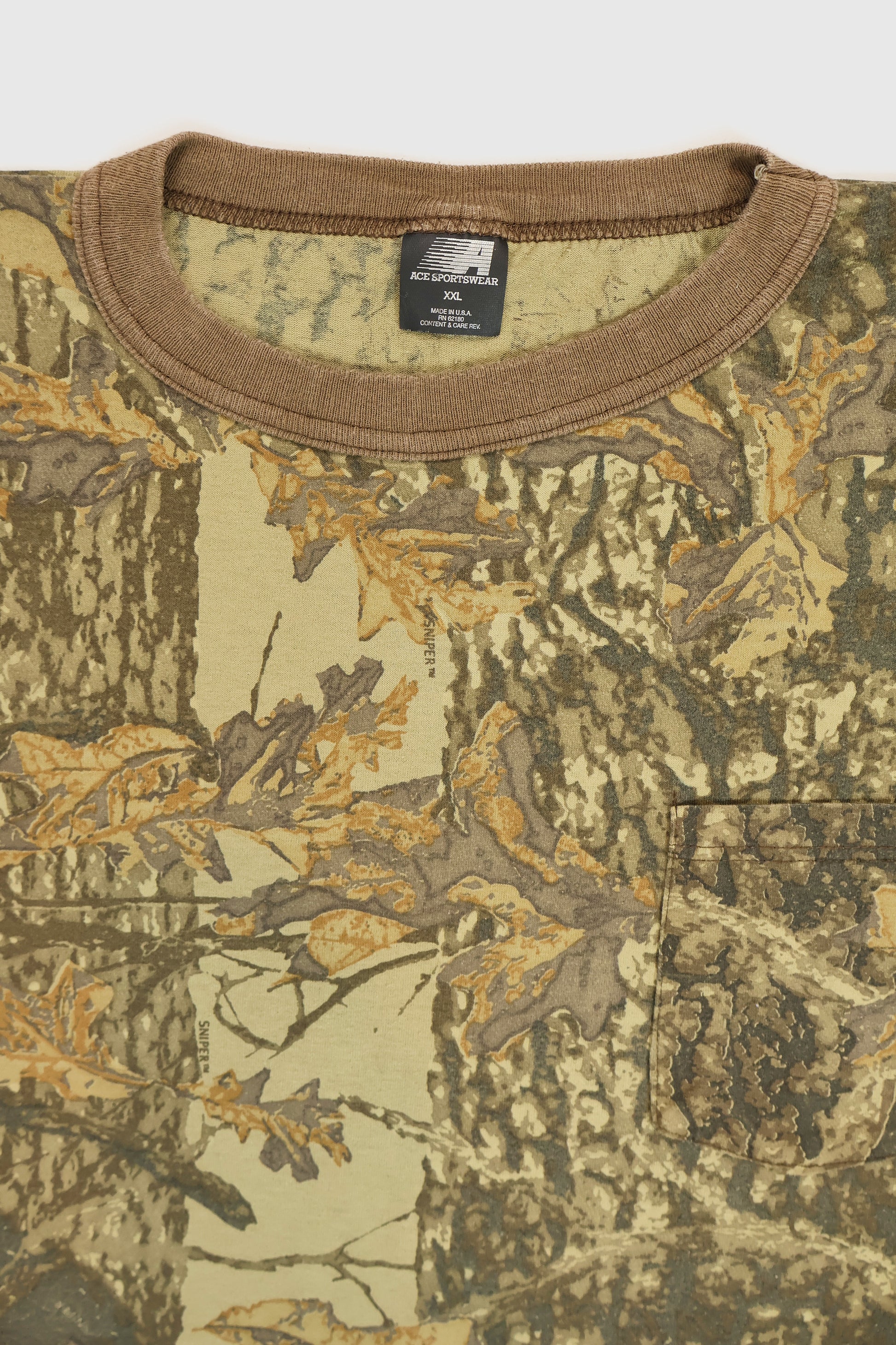 Vintage Realtree Camo Long Sleeve Tee Image 2