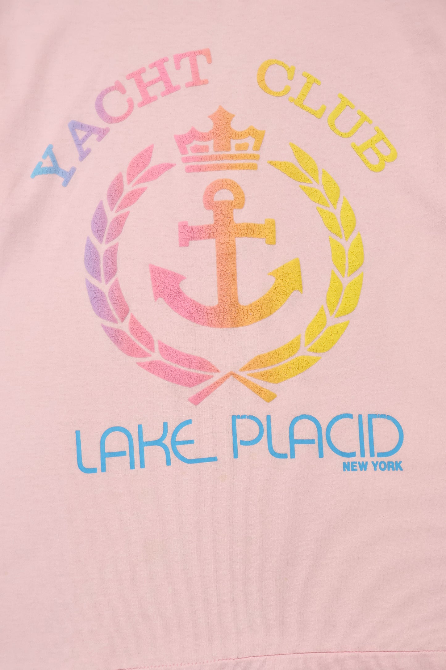 Vintage Lake Placid Yacht Club Tee Image 3