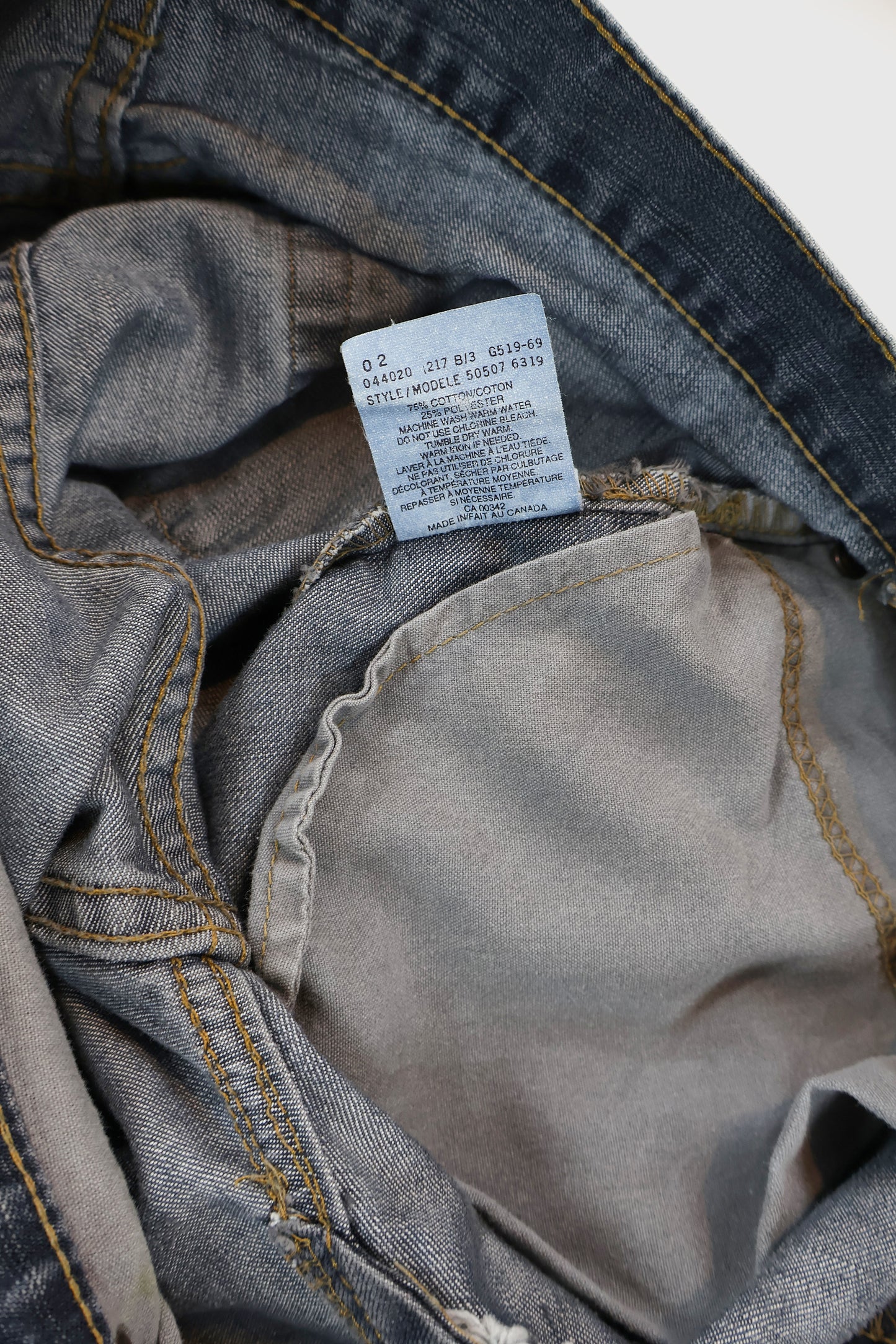 Vintage Levi's 505 Straight  Fit Jeans Image 4