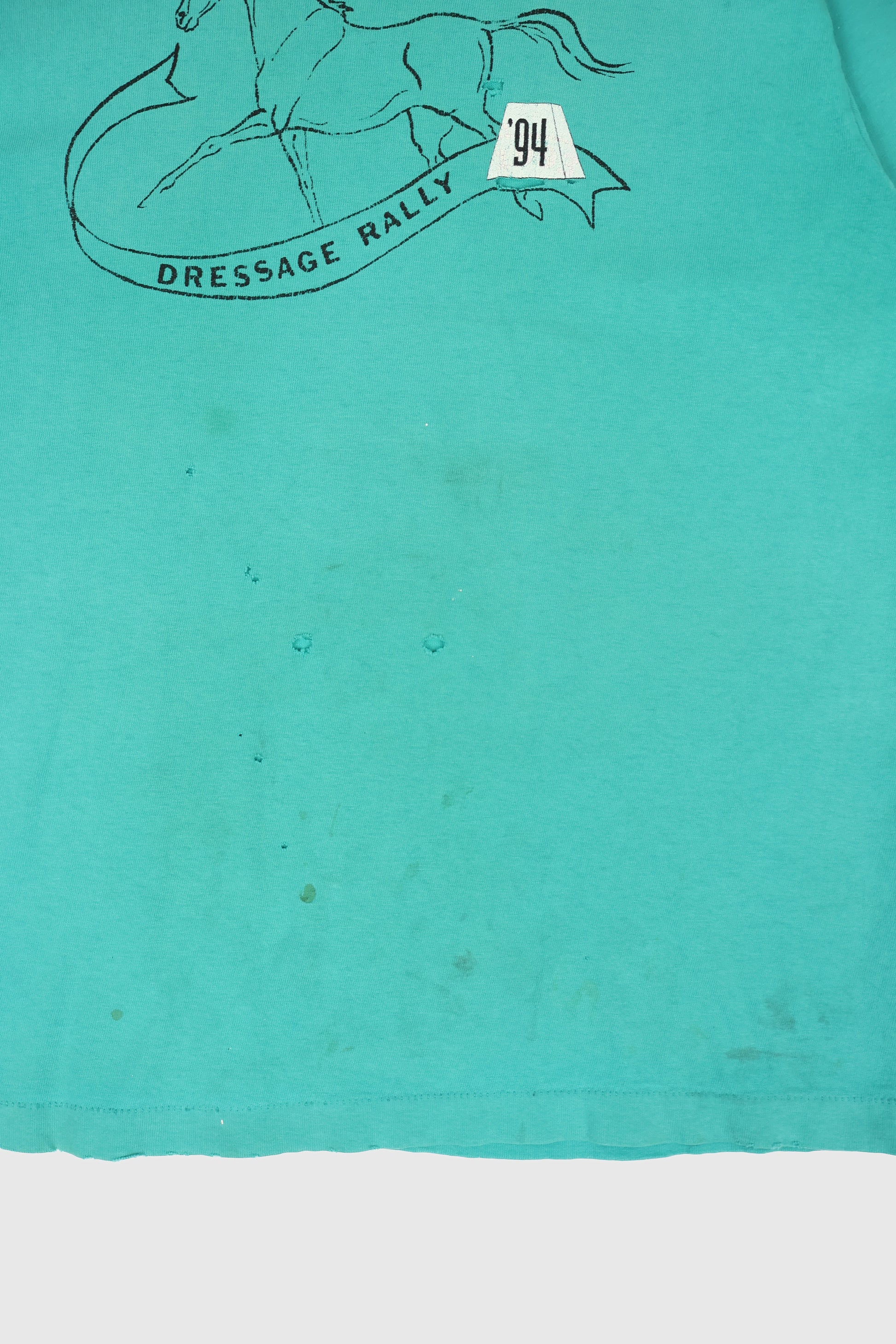 Vintage Distressed Dressage Tee Image 3