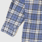 Vintage Blue Plaid Button-Down Shirt Image 4