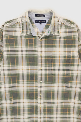 Vintage Tommy Hilfiger Frayed Button-Down Shirt