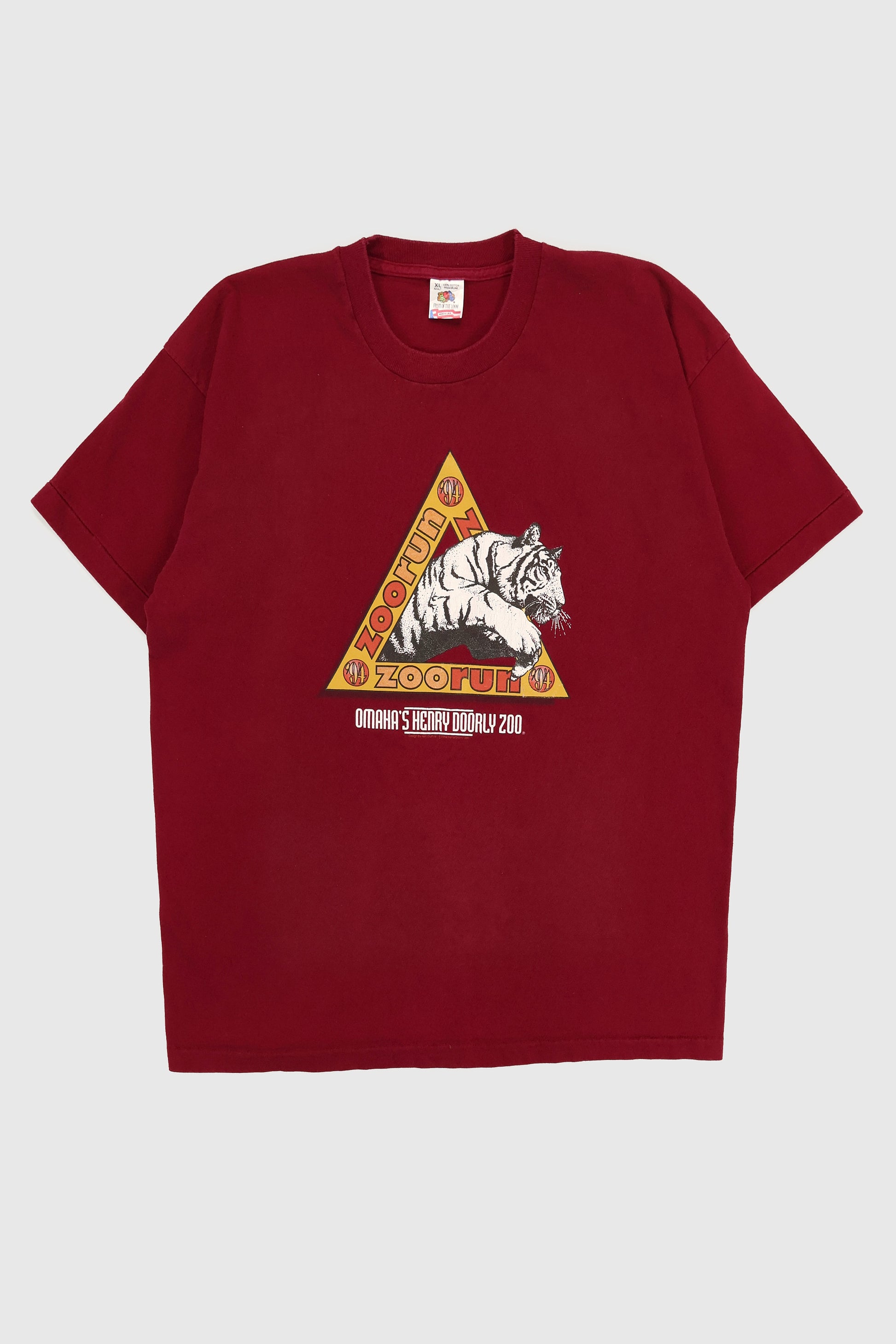 Vintage 1994 Omaha Zoo Run Tee Image 0