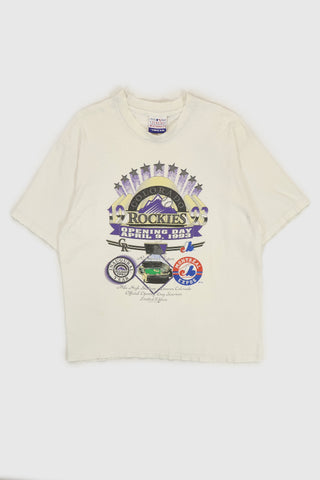 Vintage Distressed Colorado Rockies 1993 Opening Day Tee