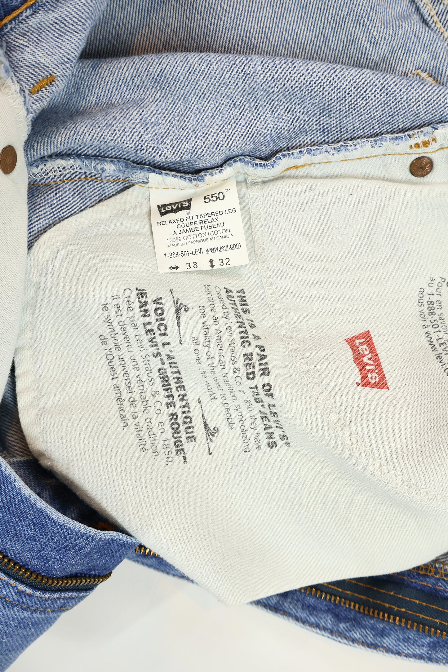 Vintage Levi's Relaxed Fit Jorts Image 3