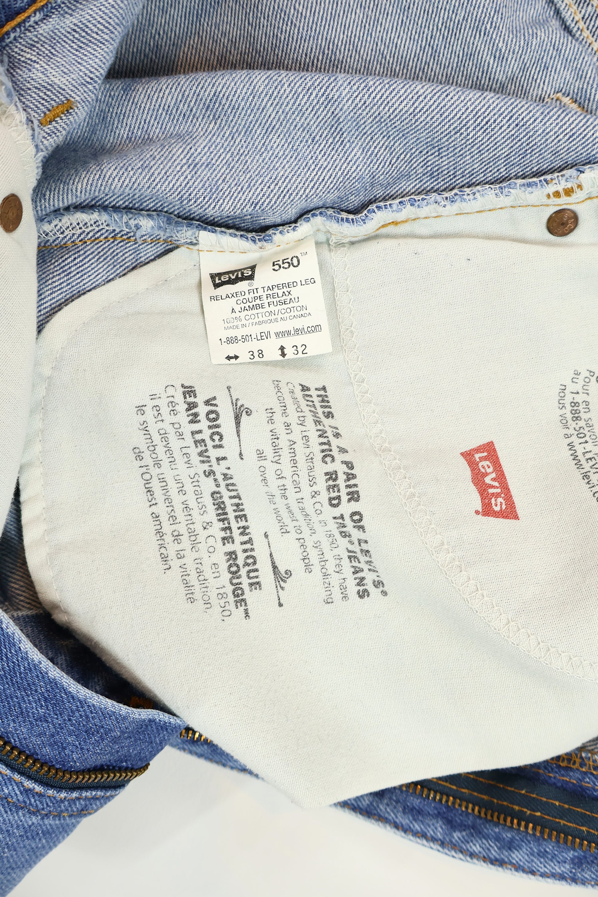 Vintage Levi's Relaxed Fit Jorts Image 3
