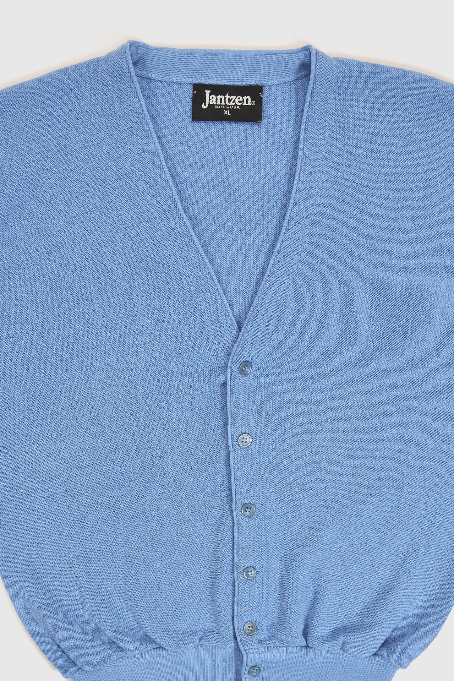 Vintage Blue Cardigan Sweater Image 1