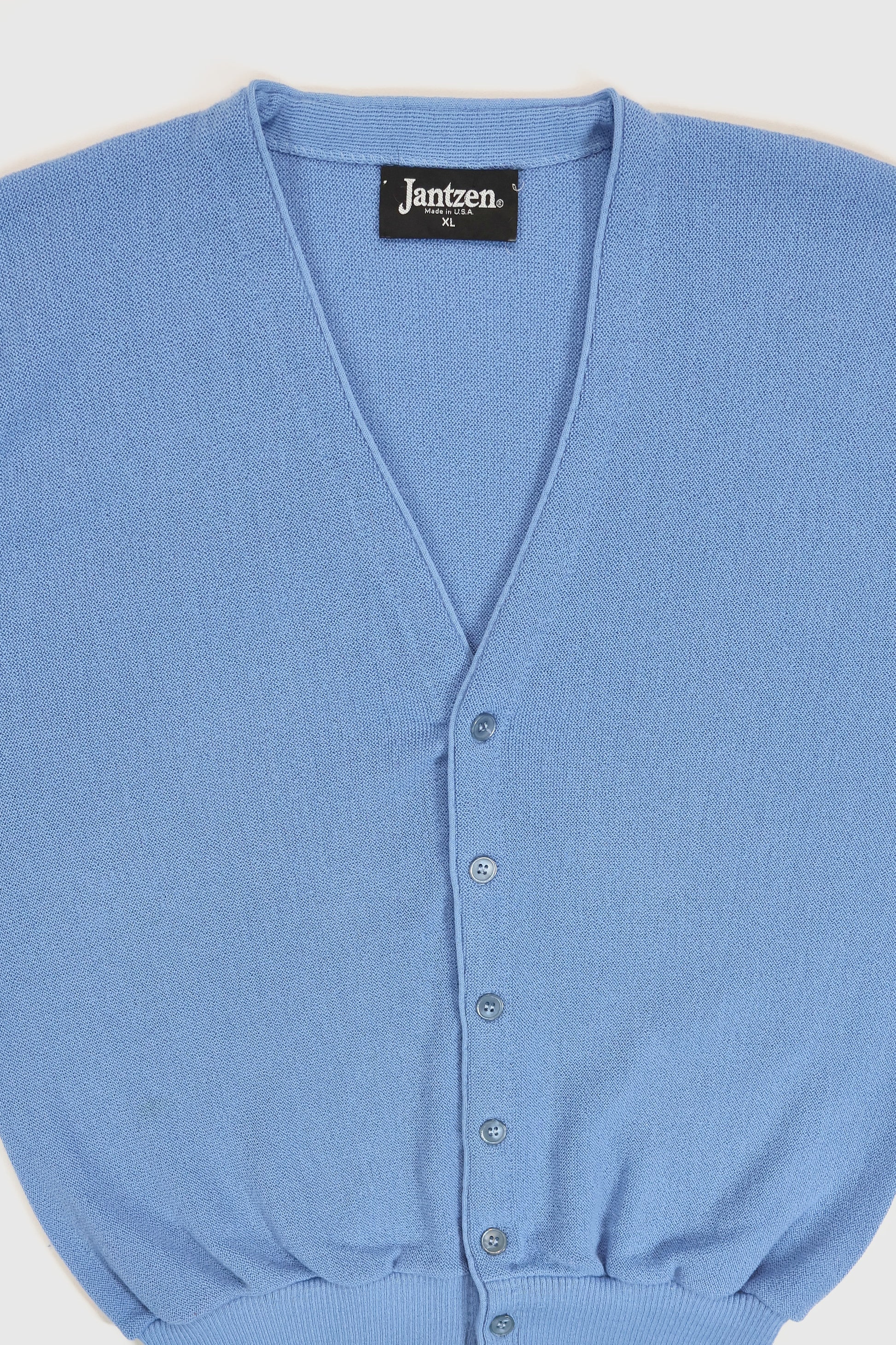 Vintage Blue Cardigan Sweater Image 1