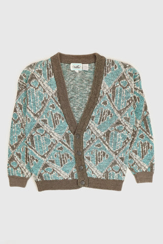 Vintage Knit Cardigan Sweater