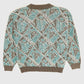 Vintage Knit Cardigan Sweater Image 1