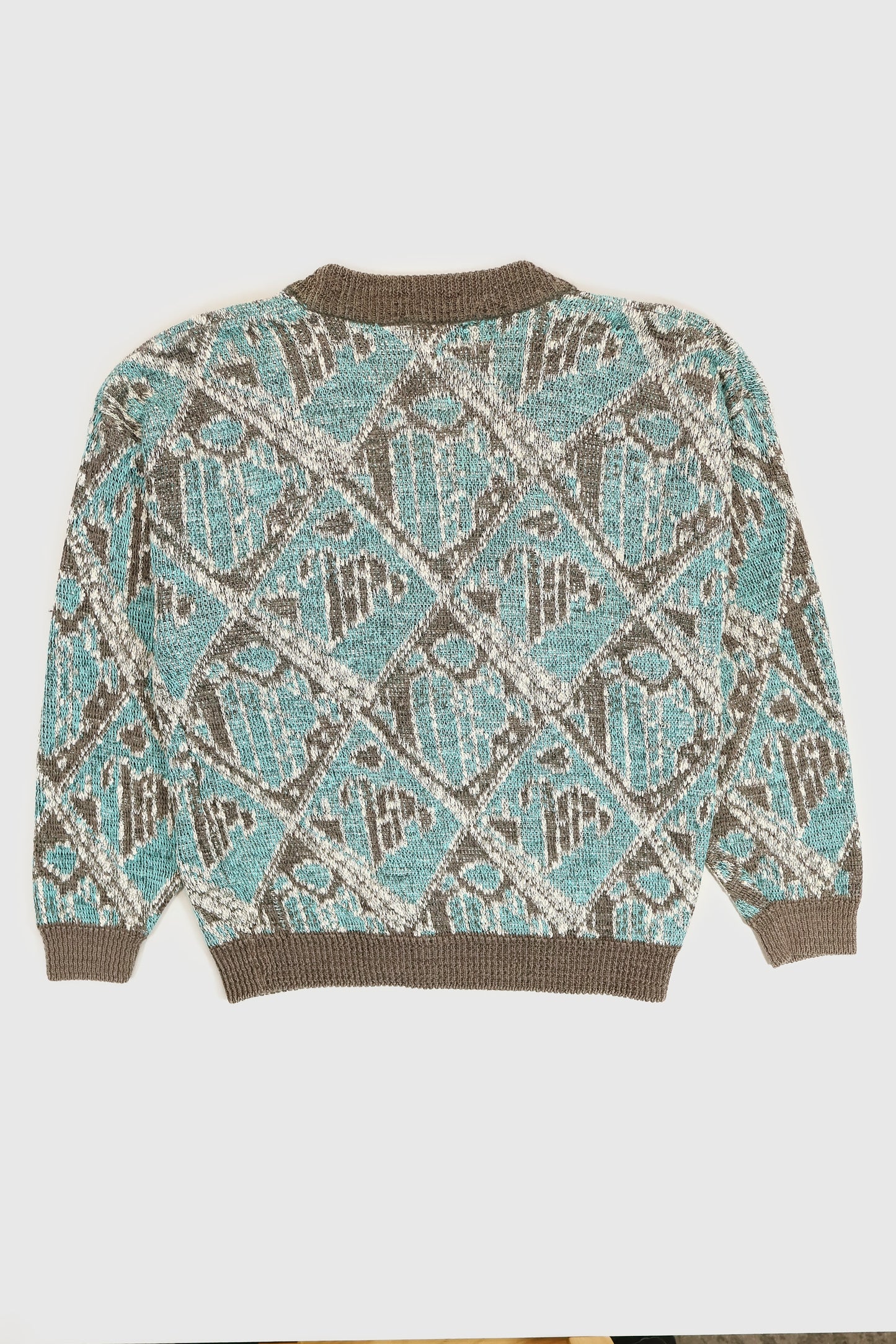 Vintage Knit Cardigan Sweater Image 1