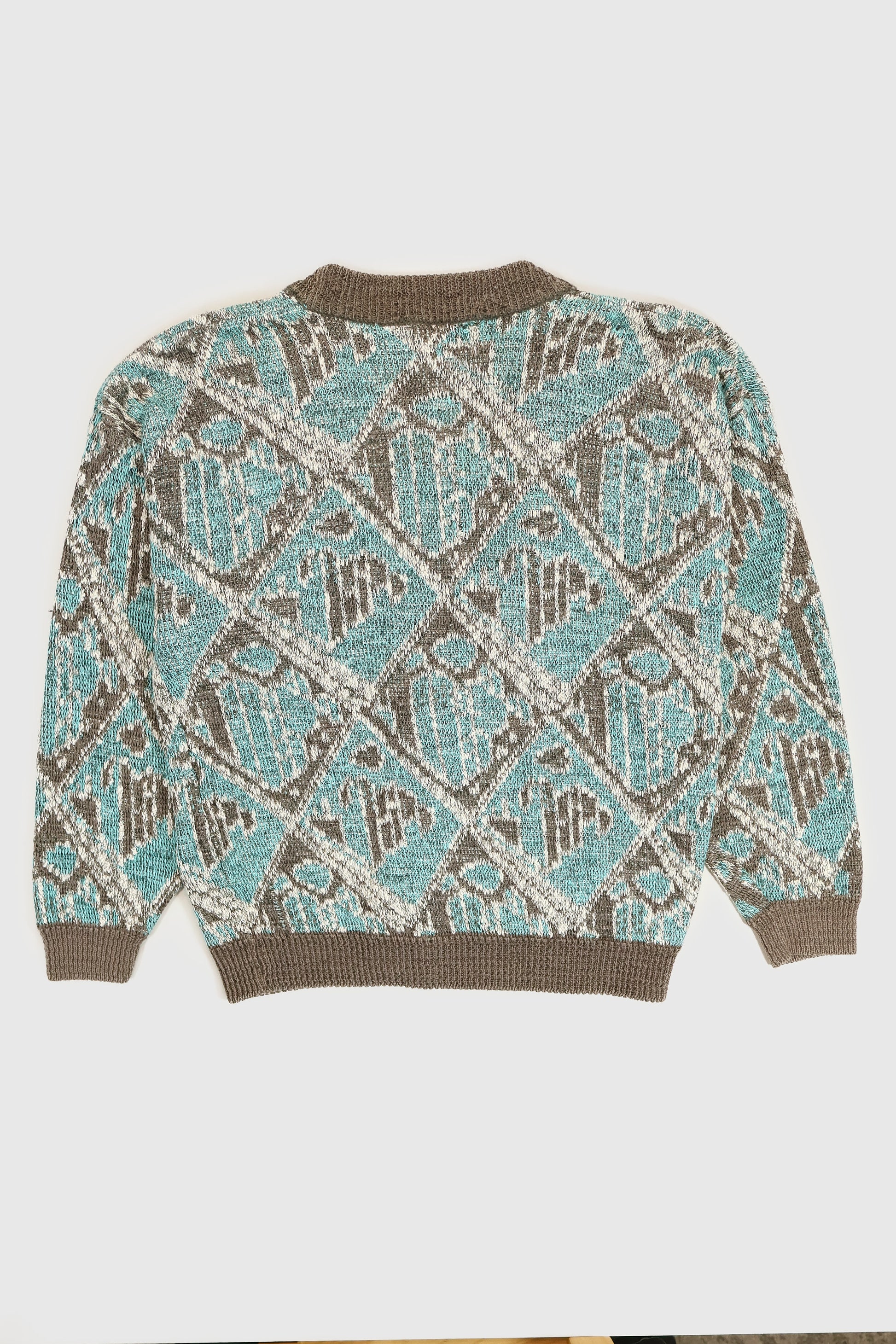 Vintage Knit Cardigan Sweater Image 1