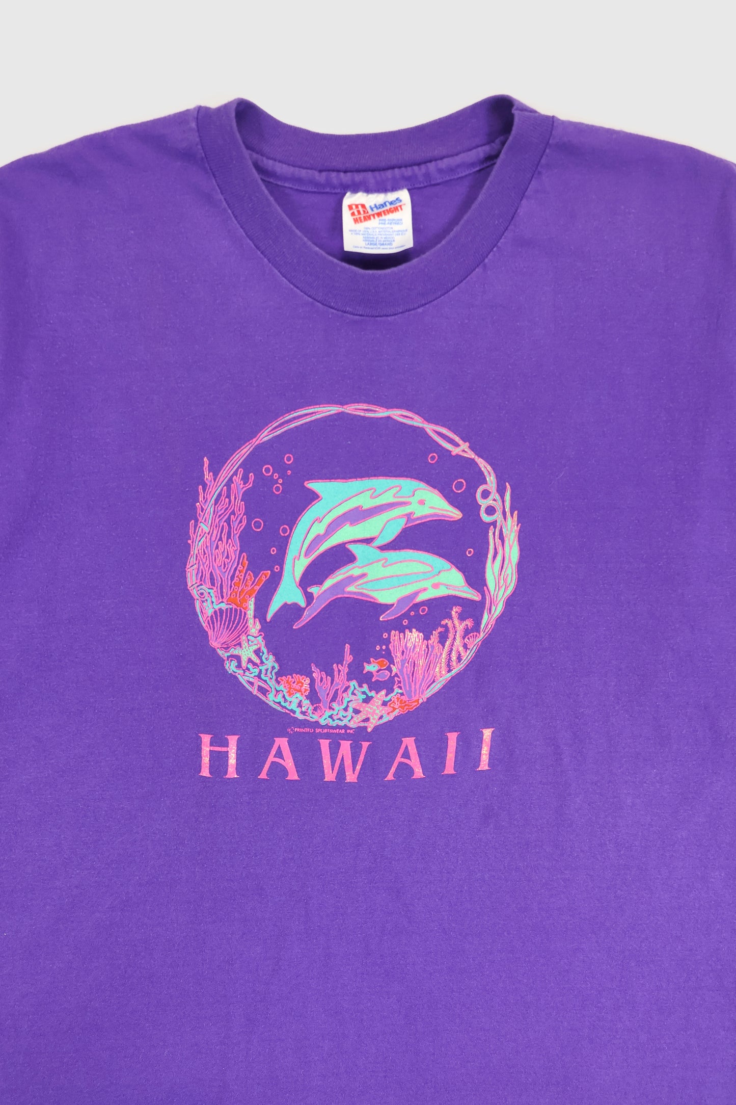 Vintage Hawaii Dolphins Tee Image 1