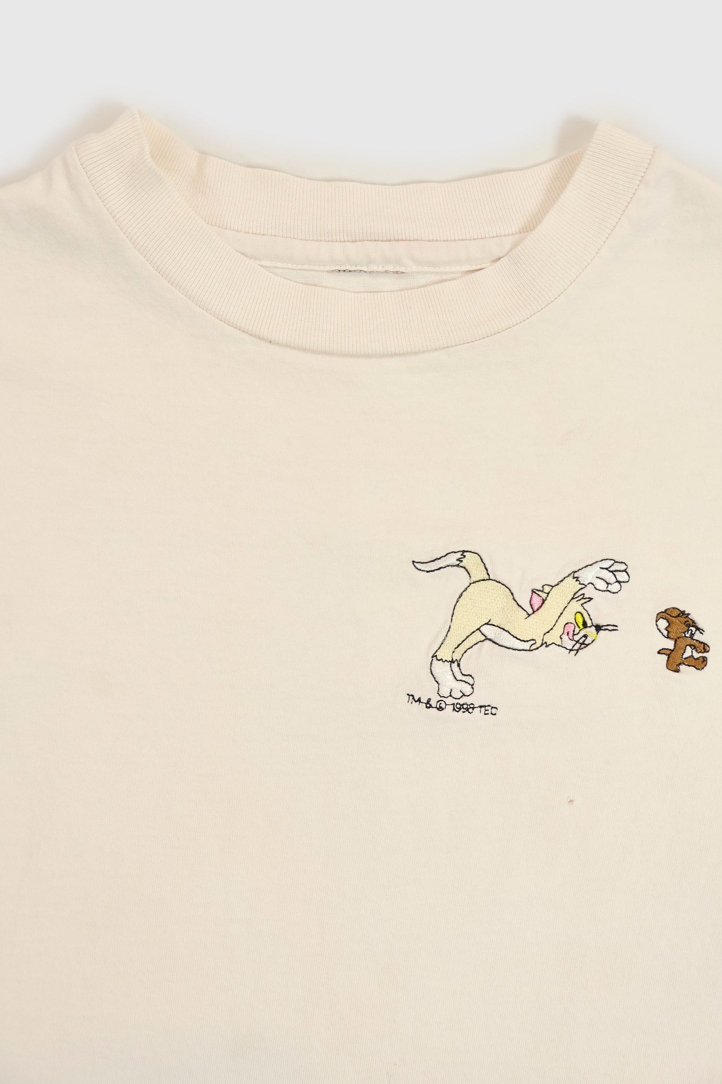Vintage Embroidered Tom and Jerry Tee Image 4