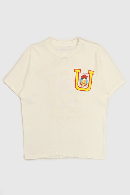 Vintage Flintstones University of Bedrock Tee Image 0