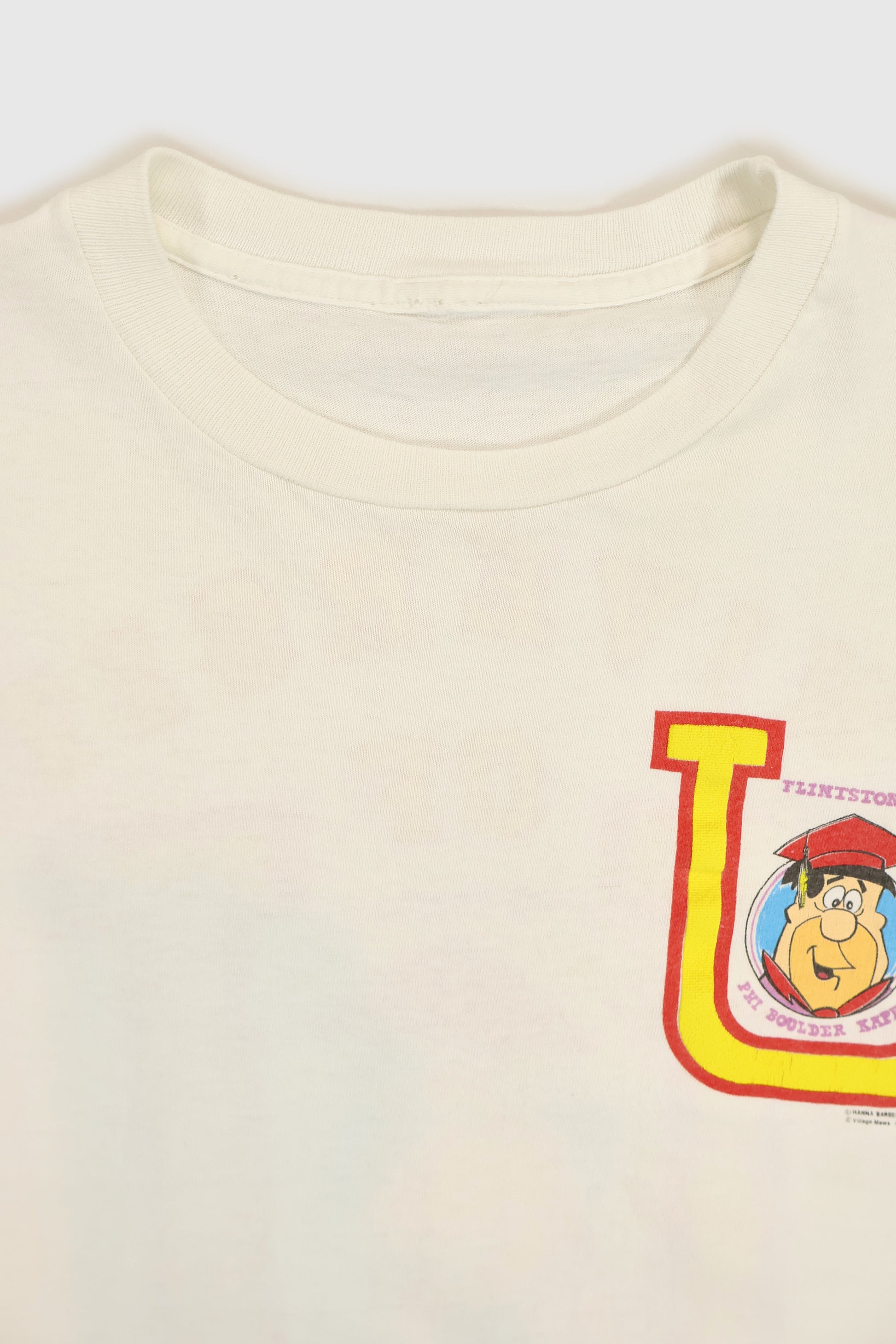 Vintage Flintstones University of Bedrock Tee Image 5