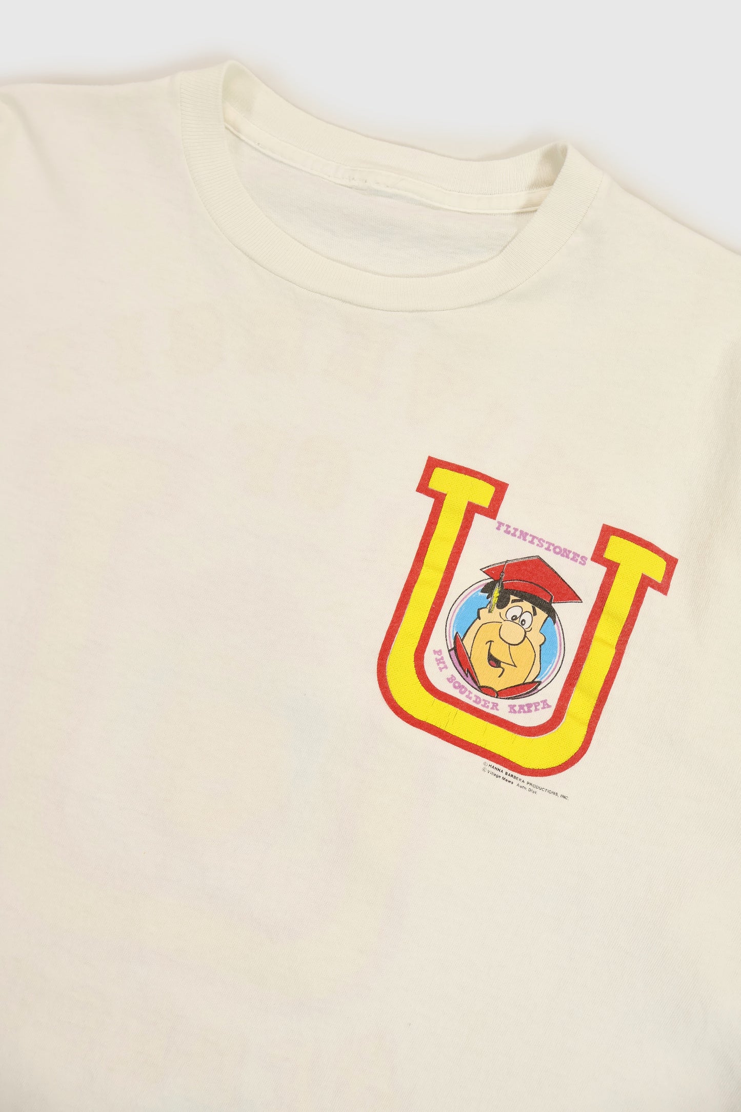 Vintage Flintstones University of Bedrock Tee Image 6