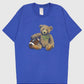 Vintage Teddy Bear Football Tee Image 0