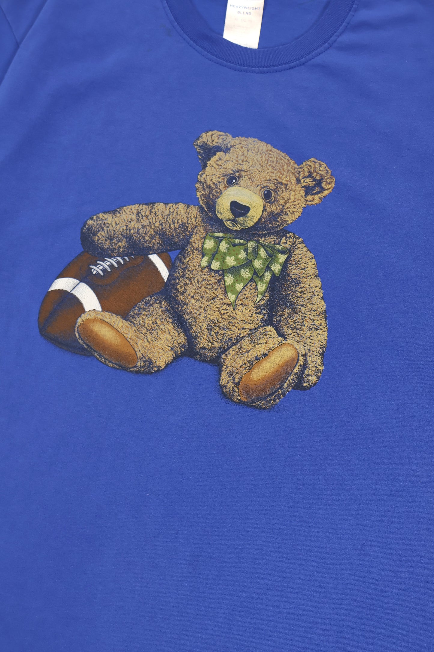 Vintage Teddy Bear Football Tee Image 3