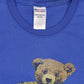 Vintage Teddy Bear Football Tee Image 2