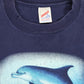 Vintage Dolphins Poetry in Ocean Tee Image 2