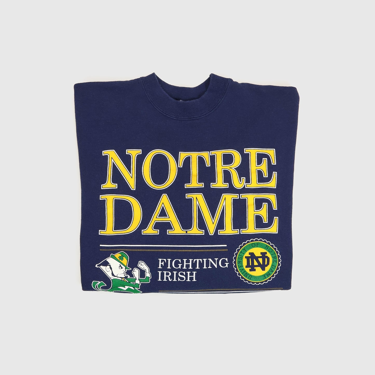 Vintage Notre Dame Fighting Irish Crewneck Image 5