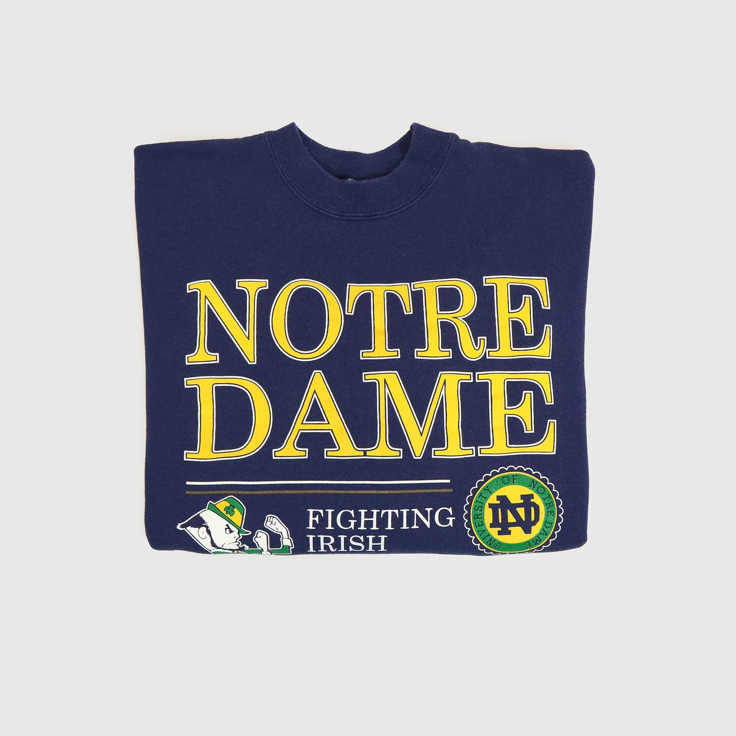 Vintage Notre Dame Fighting Irish Crewneck Image 4
