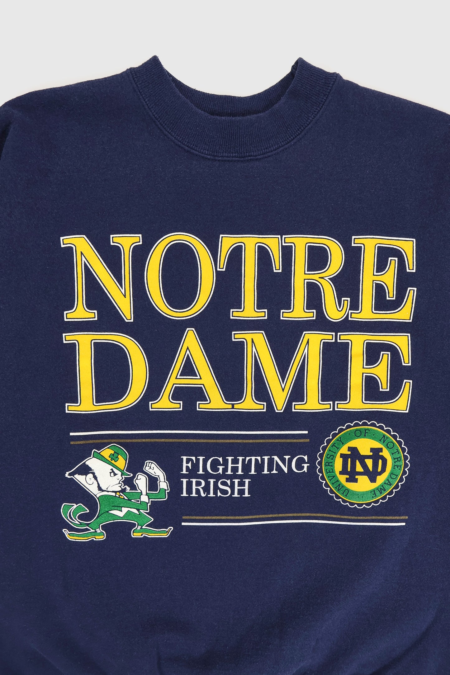 Vintage Notre Dame Fighting Irish Crewneck Image 1