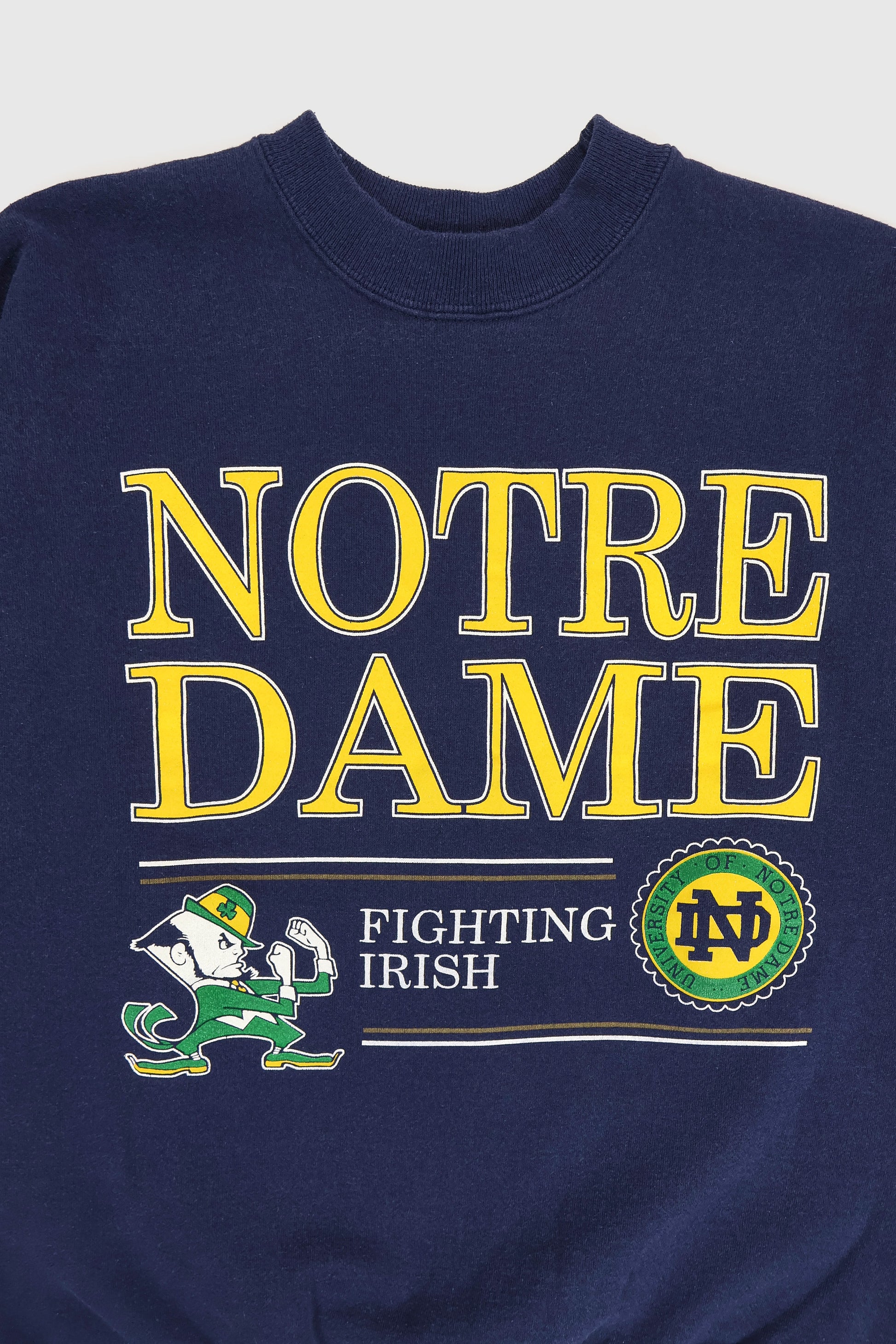 Vintage Notre Dame Fighting Irish Crewneck Image 1