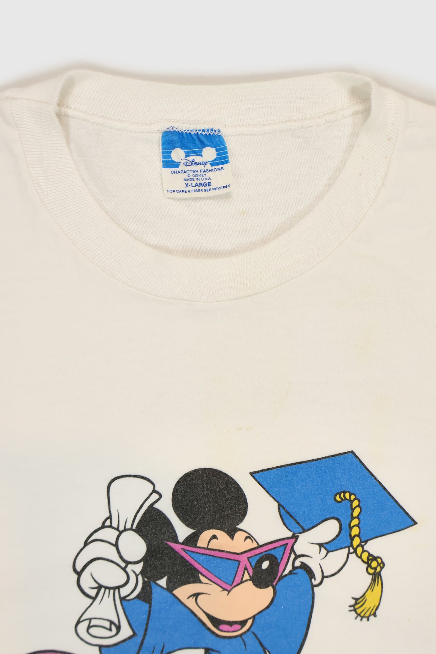 Vintage Mickey Grad Nite 1990 Tee Image 2