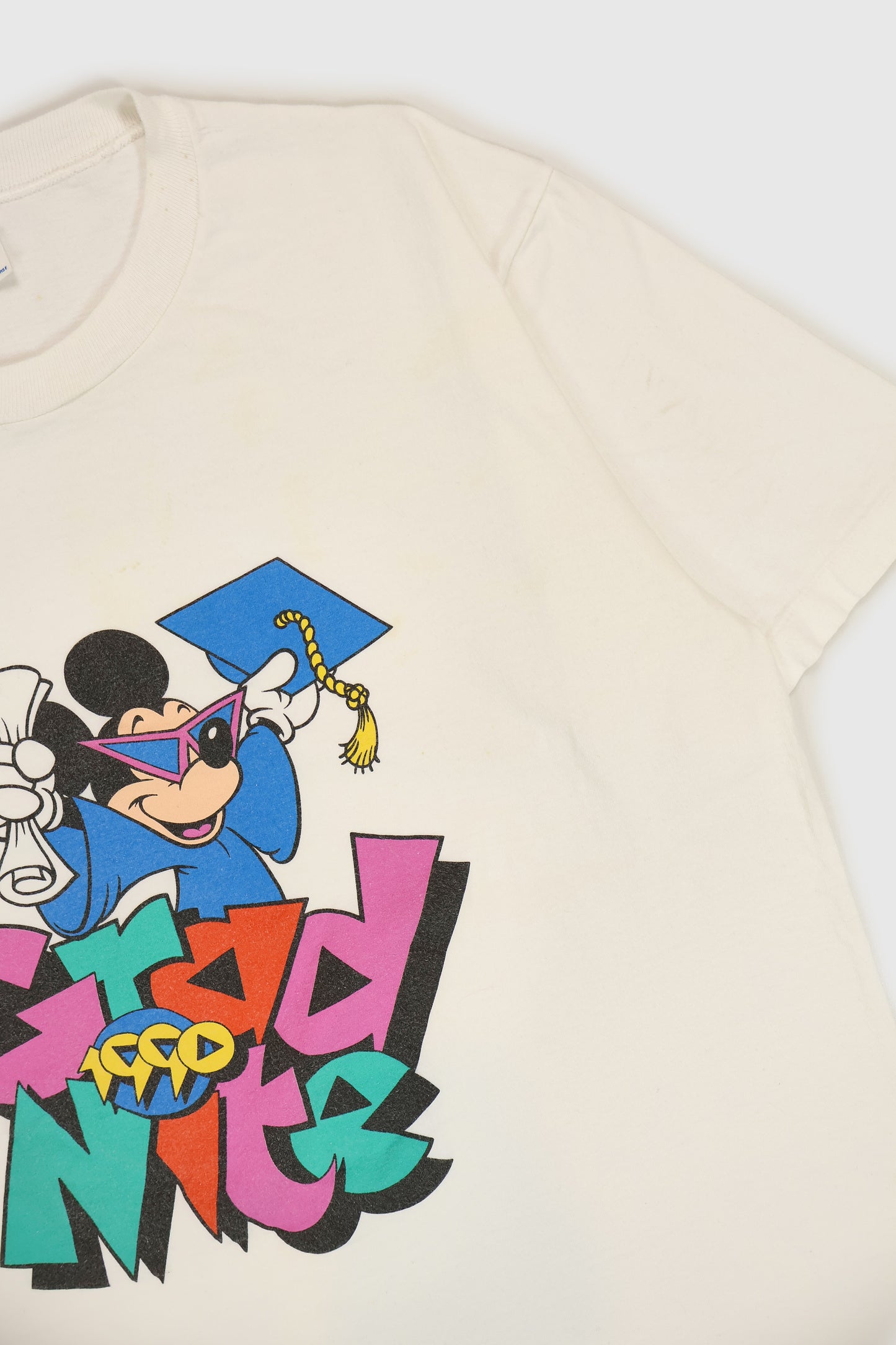 Vintage Mickey Grad Nite 1990 Tee Image 4