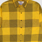 Vintage Yellow Check Pattern Button-Down Shirt Image 1