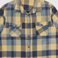 Vintage Short Sleeve Cut Off Button-Down Shirt Image 1