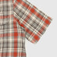 Vintage Grey Short Sleeve Cut Off Button Down Shirt Image 4