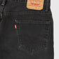Vintage Levi's Black Relaxed Fit Shorts Image 5