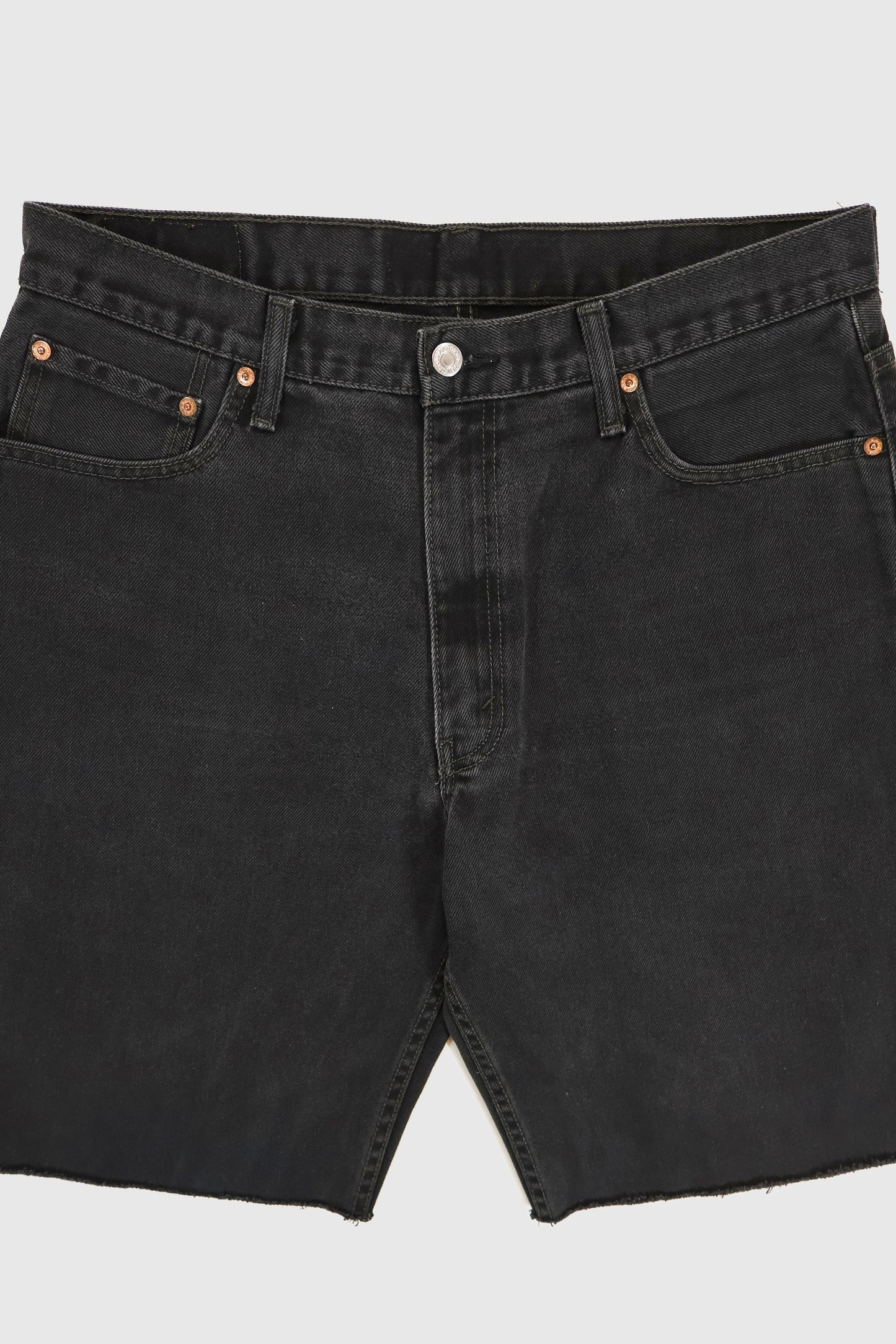 Vintage Levi's Black Relaxed Fit Shorts Image 1