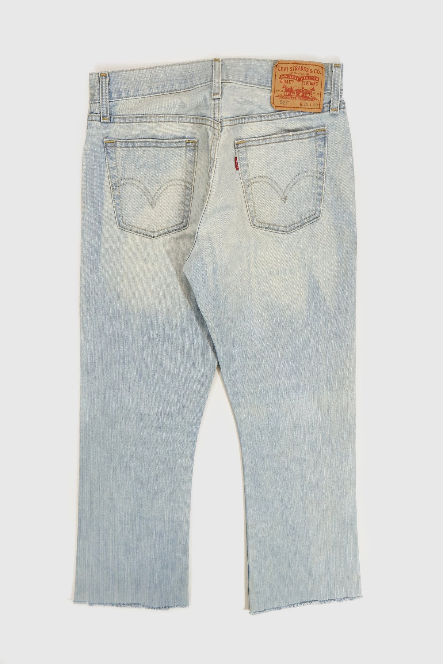 Vintage Levi's Y2K Low Rise Bootcut Jeans Image 5