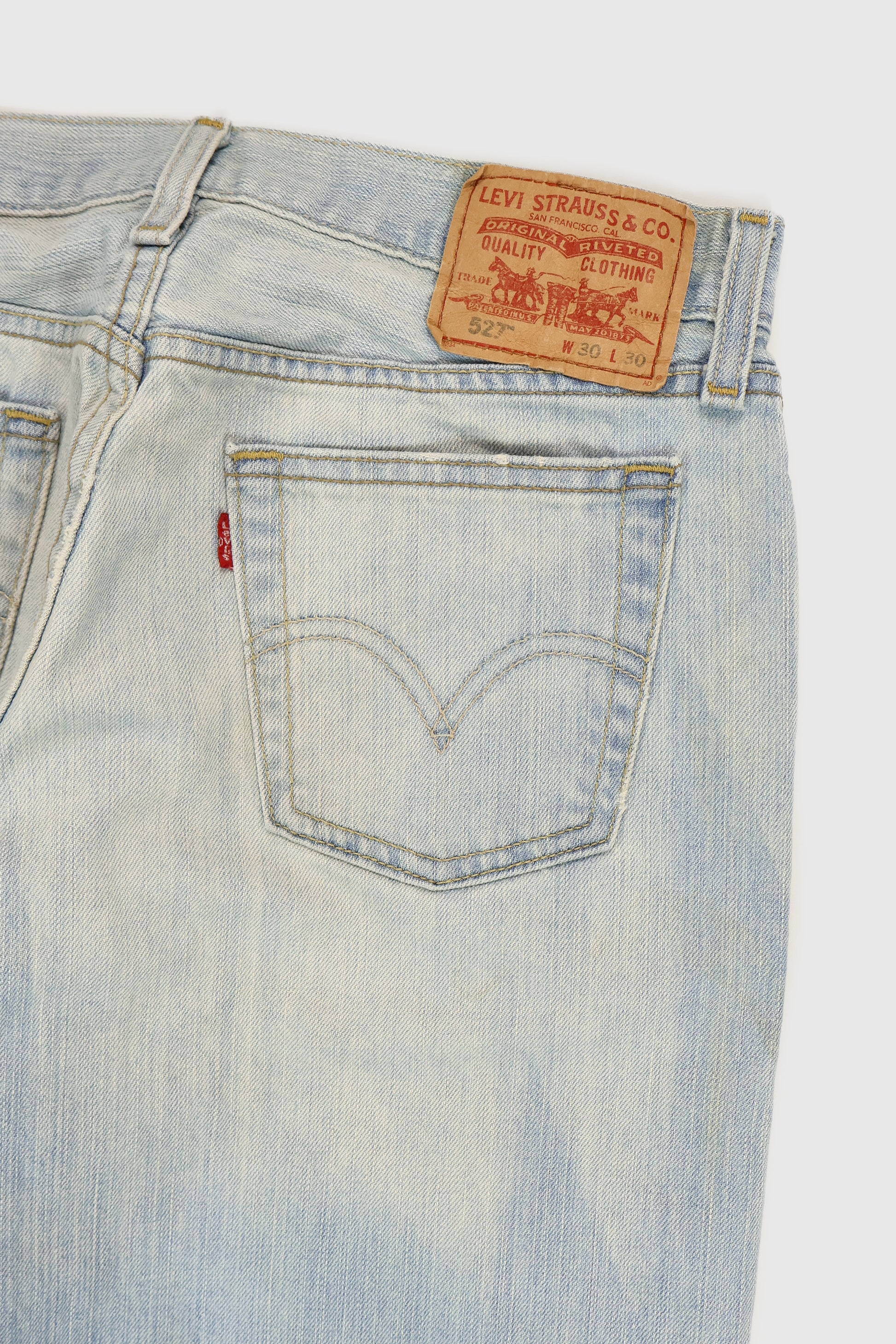 Vintage Levi's Y2K Low Rise Bootcut Jeans Image 6
