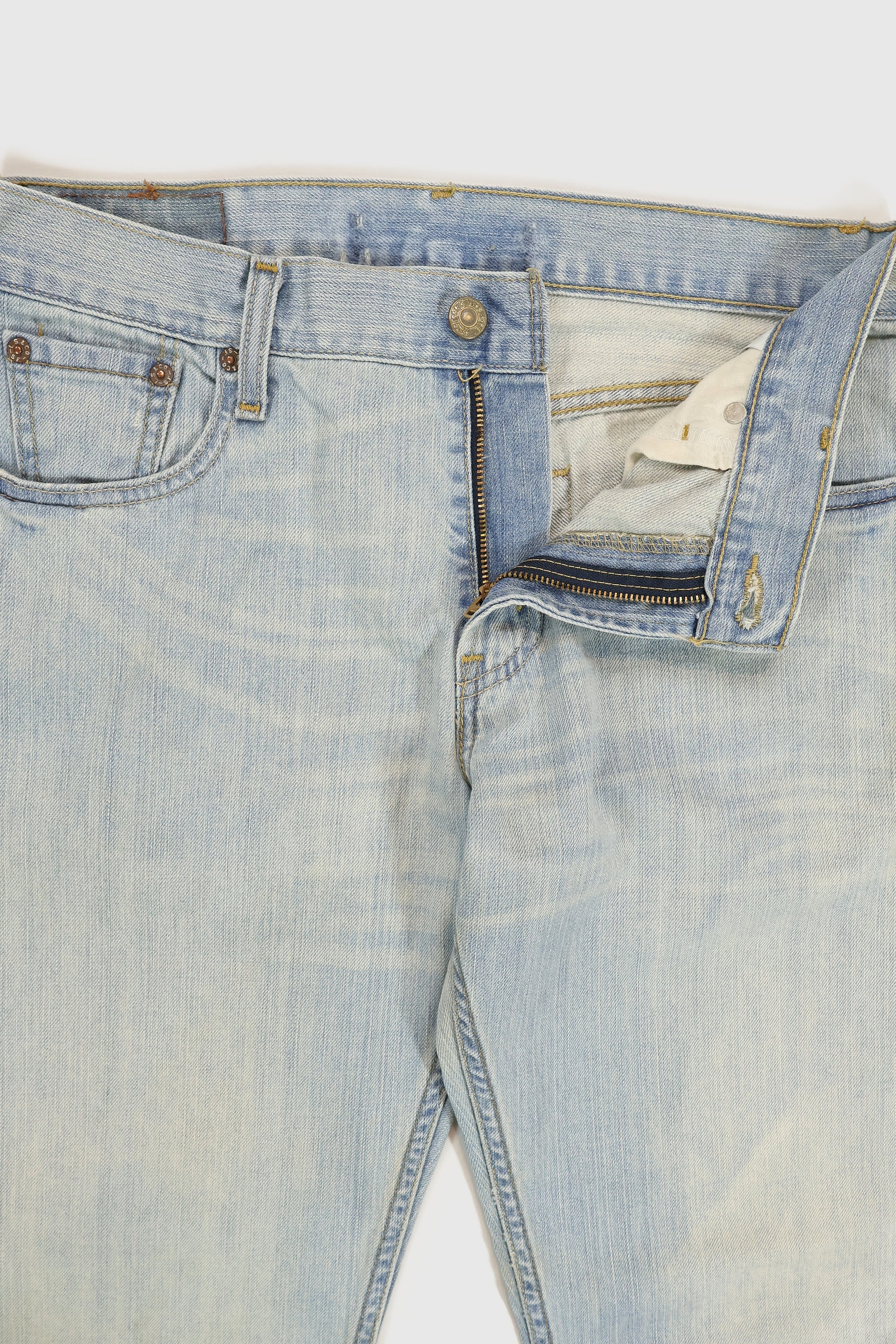 Vintage Levi's Y2K Low Rise Bootcut Jeans Image 4