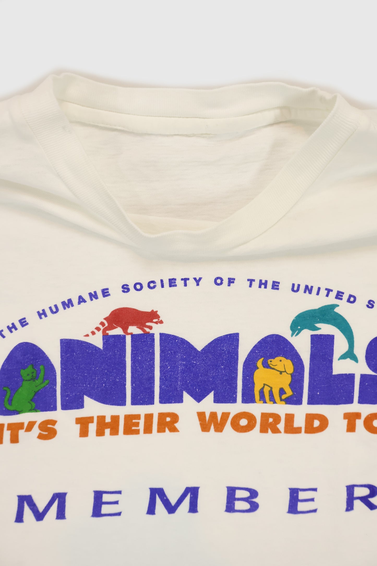 Vintage Animals It's Their World Too Tee Image 2