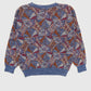 Vintage Geo Pattern Knit Sweater Image 4