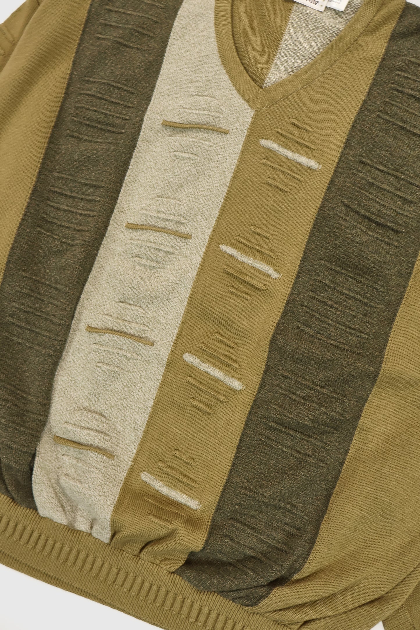 Vintage V-Neck Sweater Image 4