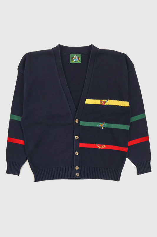 Vintage Golf Cardigan Sweater Image 0