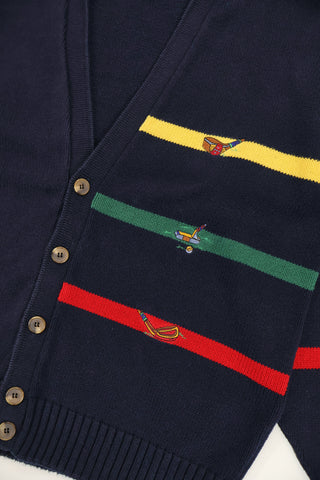 Vintage Golf Cardigan Sweater