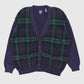 Vintage Gap Plaid Cardigan Sweater Image 0