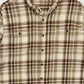 Vintage Short Sleeve Cut Off Button-Down Shirt Image 1