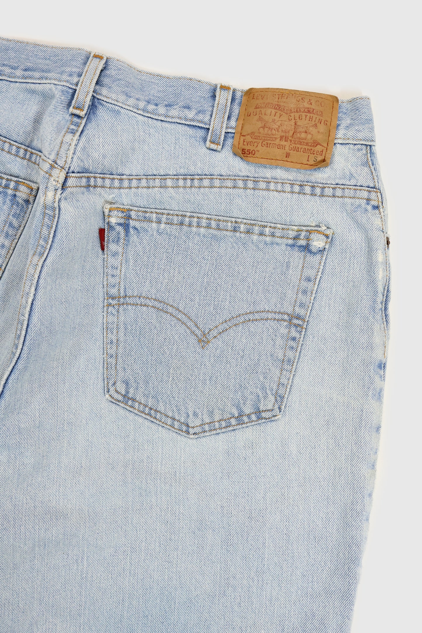 Vintage Levi's 550 Relaxed Fit Jorts Image 4