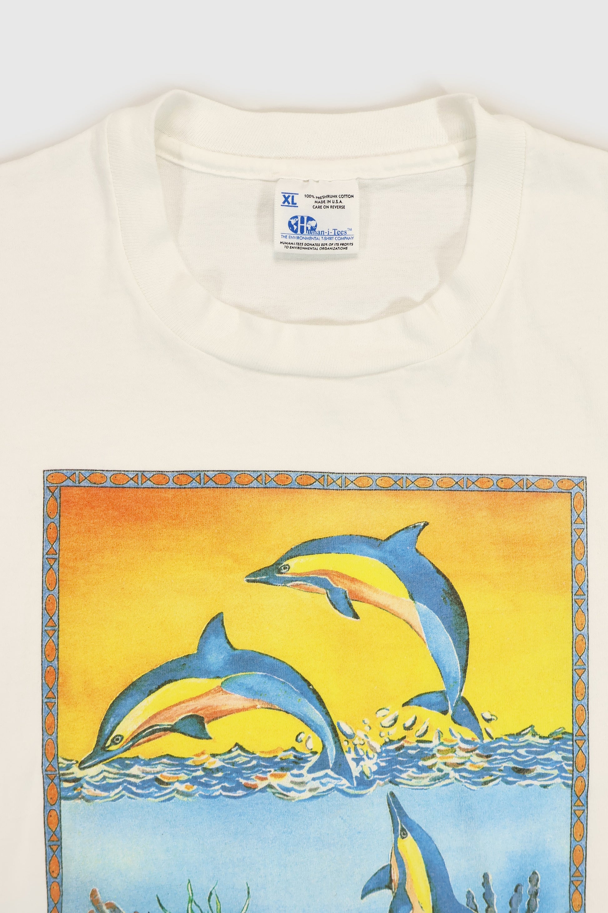 Vintage Dolphins A Delicate Balance Tee Image 2