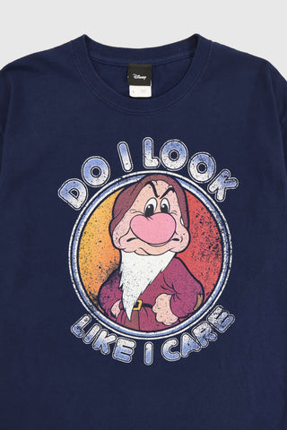 Vintage Grumpy Do I Look Like I Care Tee